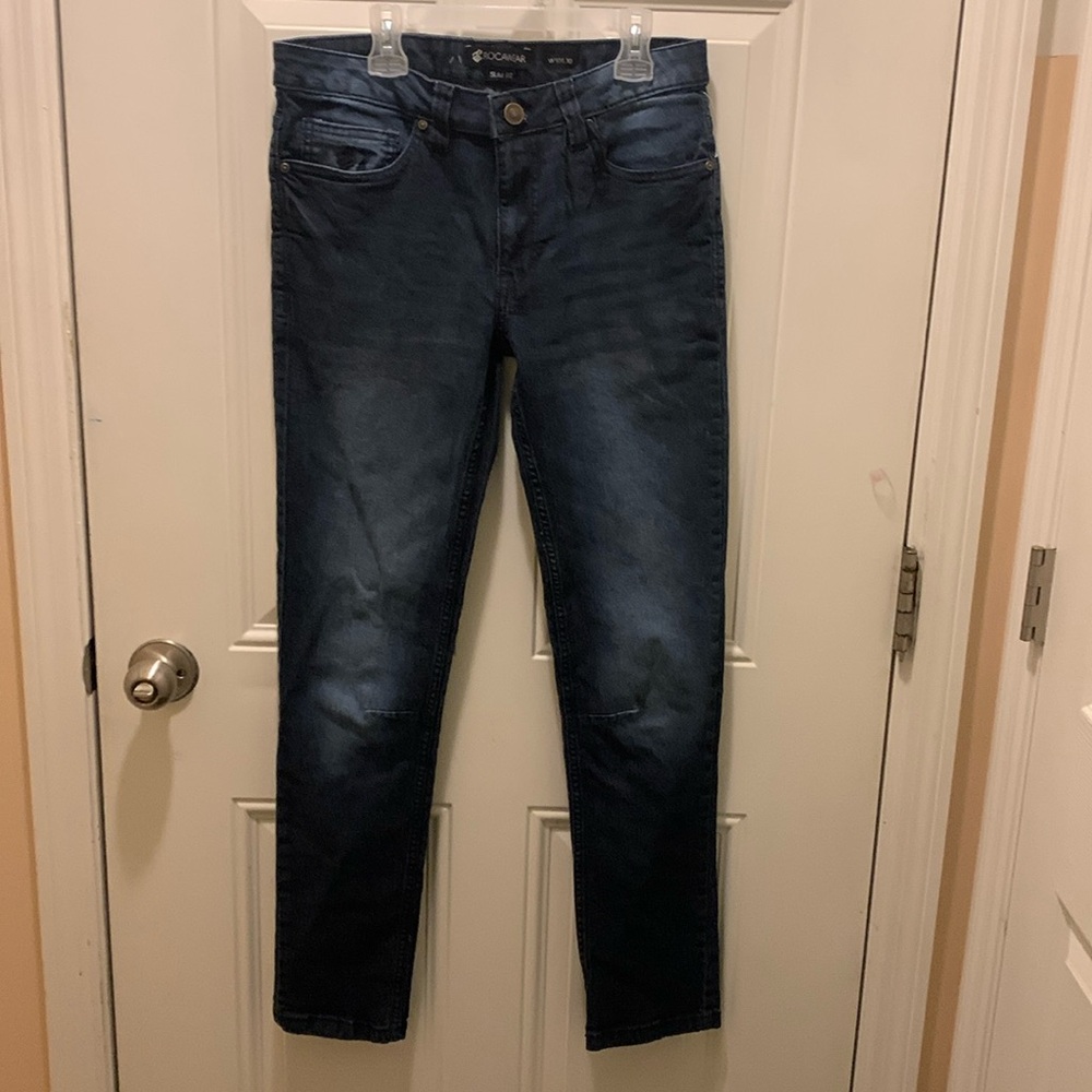 Rocawear man stretchy dark navy jeans Sz W30/L30